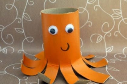toilet roll octopus 