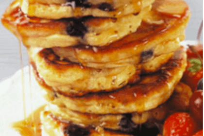 13. Slimming World blueberry pancakes