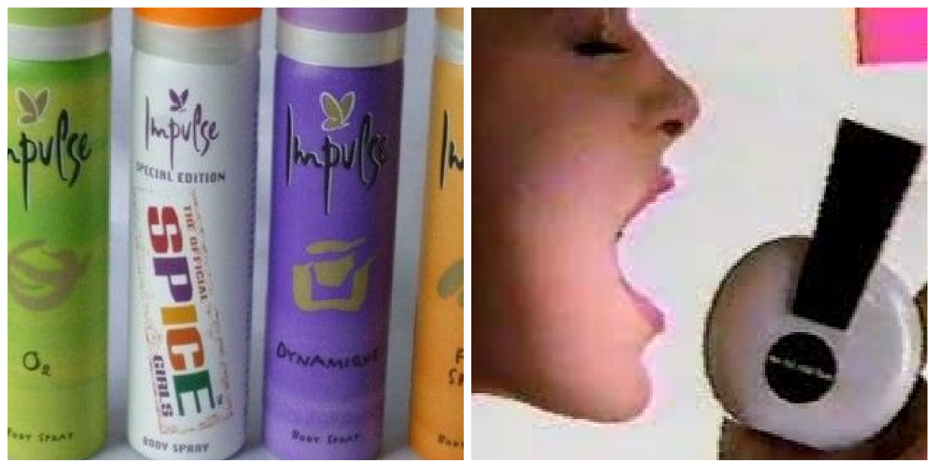 Impulse body spray discount 80's