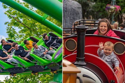 Kids of all ages find rides to enjoy at Drayton Manor theme park