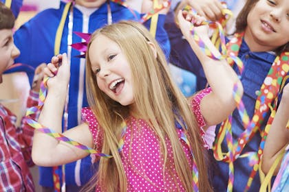 girl at party