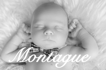 posh baby name Montague