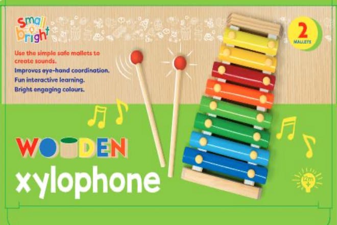 Picture of wooden xylophone toy product
