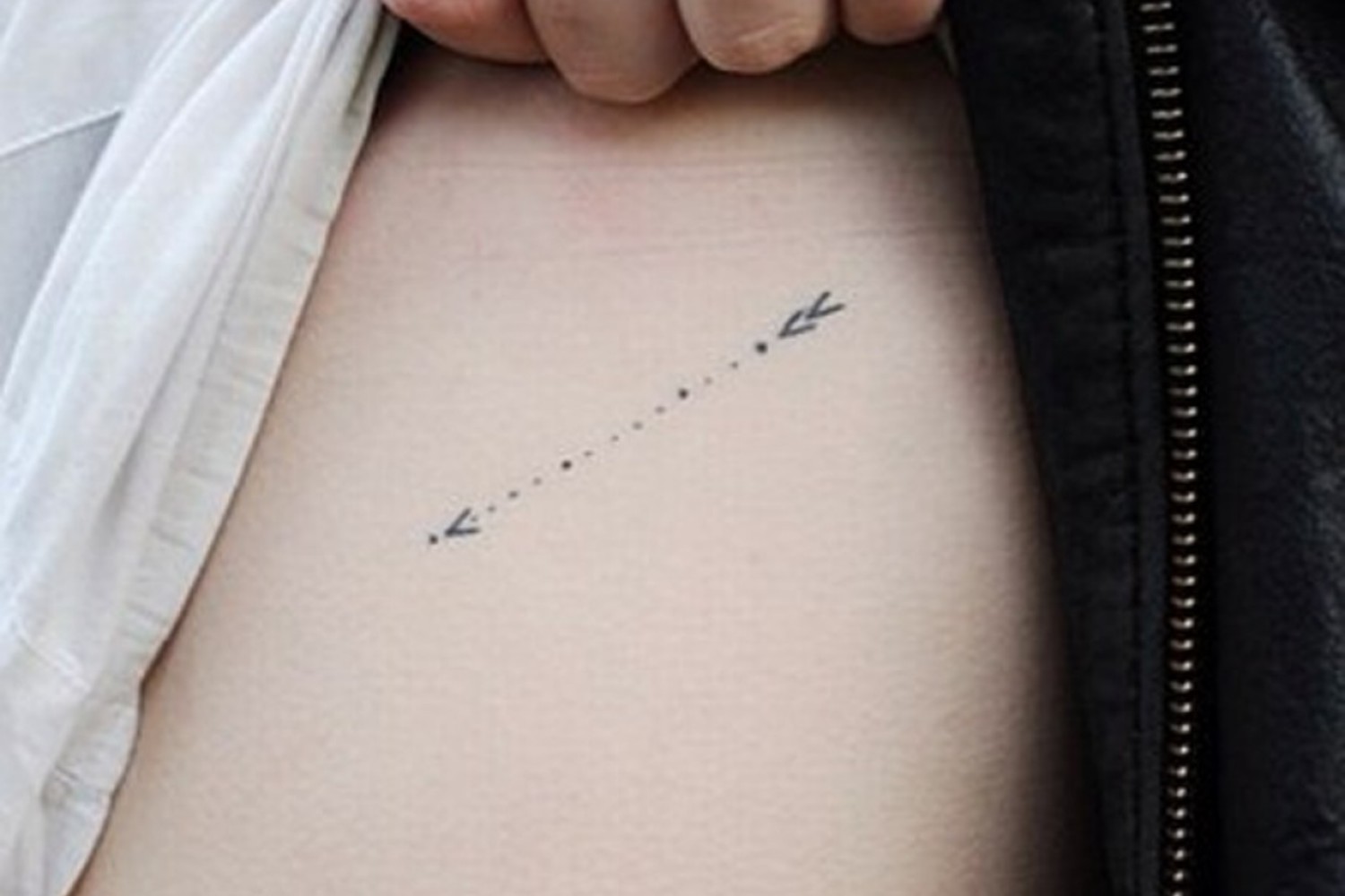 Rems Tattooist  Morse Code x Arrow Watercolor Tattoo  Facebook