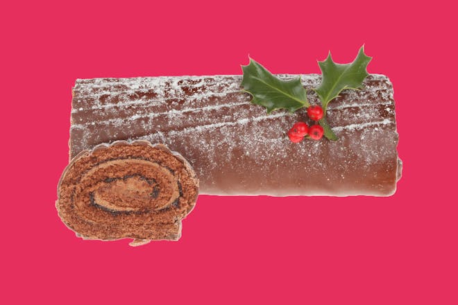 Chocolate Yule log