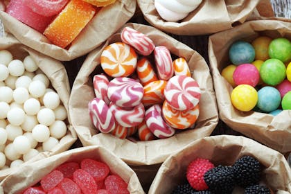 sweets in bags
