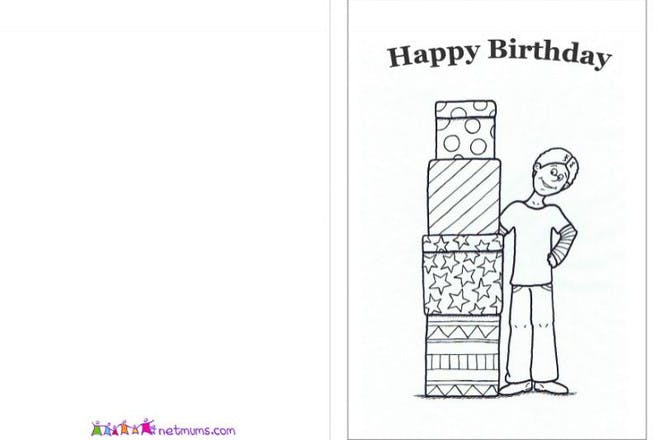 Princess birthday card - Birthday cards and pictures to print and ...