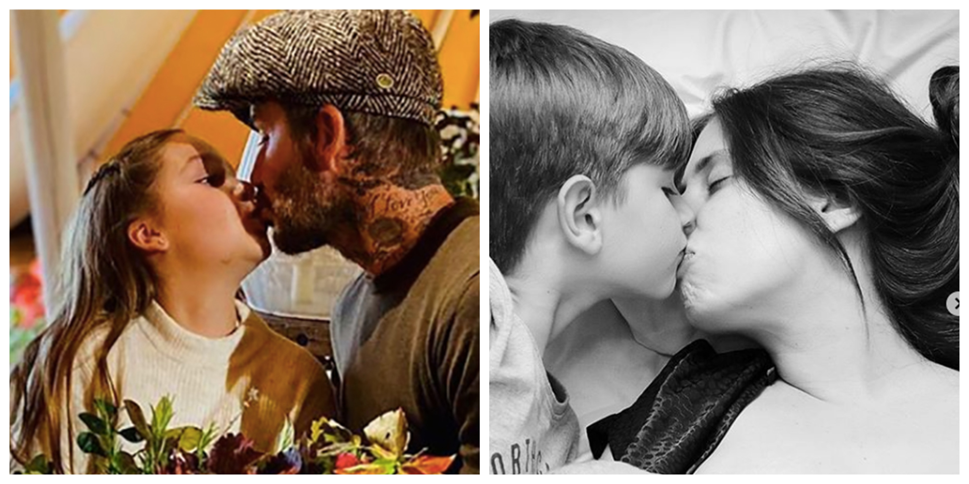 Celebrities Snapped Kissing Their Kids On The Lips photo