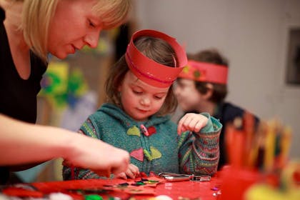 Kids activities at the Ashmolean Museum in Oxford