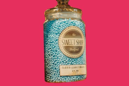 Millions sweets in a jar
