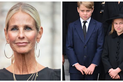 Ulrika Jonsson | George and Charlotte at funeral