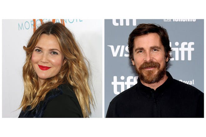 Drew Barrymore and Christian Bale