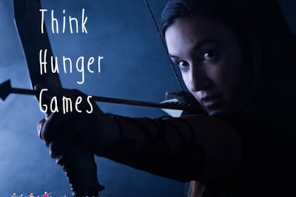 katniss costume bow and arrow