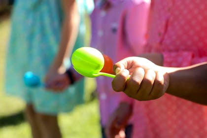 Egg and spoon race