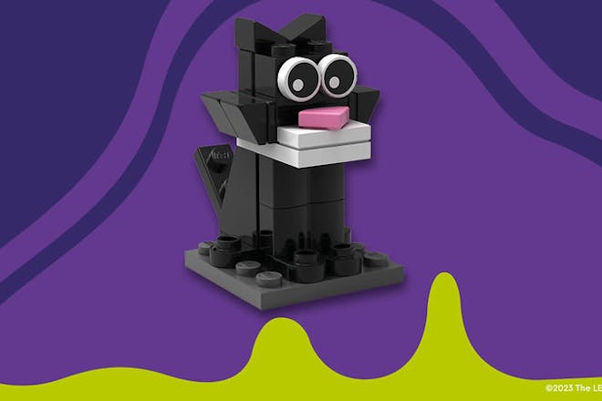 The Lego Black Cat, a Make & Take promotion