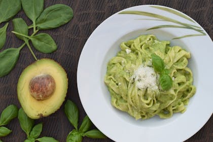 10. Speedy avocado pasta