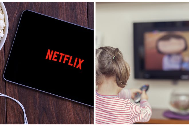 Netflix / Child watching TV