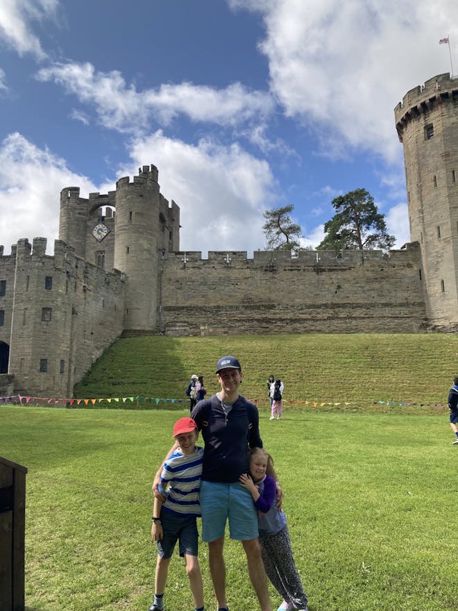 The Craig family loved exploring Warwick Castle this summer. Image: author's own