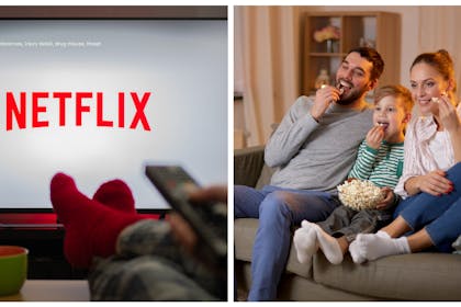 Netflix / family watching film together
