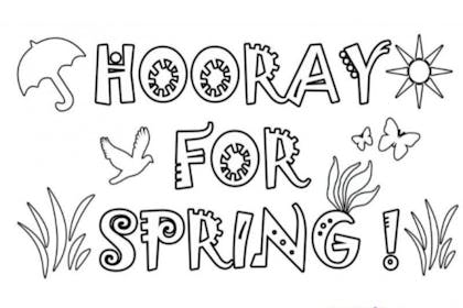 17. Hooray for Spring!
