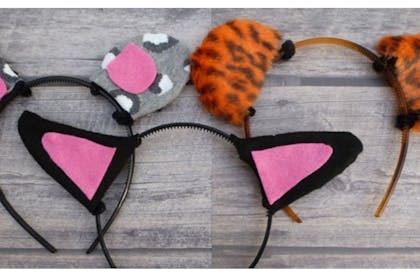 How To Make A Cat Costume - Make Cat Or Animal Ears - Netmums How To Make A Cat Costume - Make Cat Or Animal Ears - Netmums