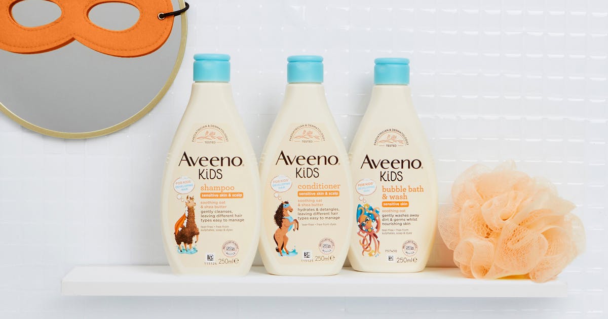 Aveeno hot sale kids shampoo