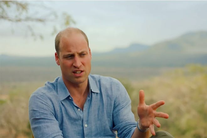 Still from Prince William documentary