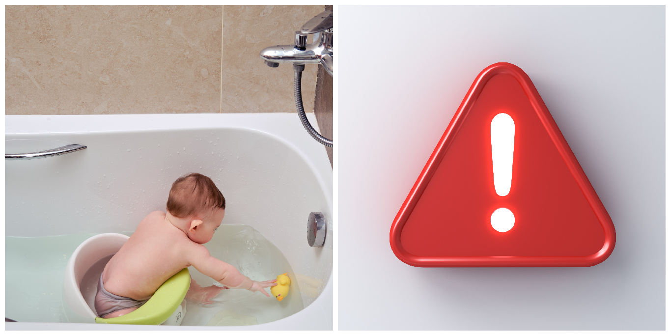 Parents warned over dangers of baby bath chairs after infant loses his