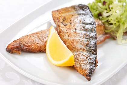 26. Grilled mackerel