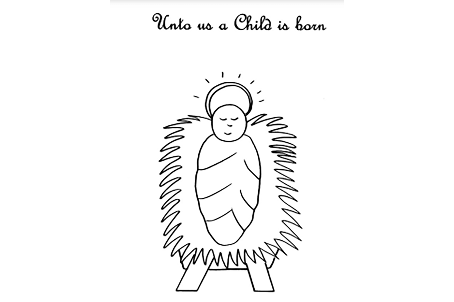Christmas Cards To Print And Colour In - Netmums
