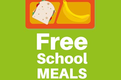 Free school meals graphic