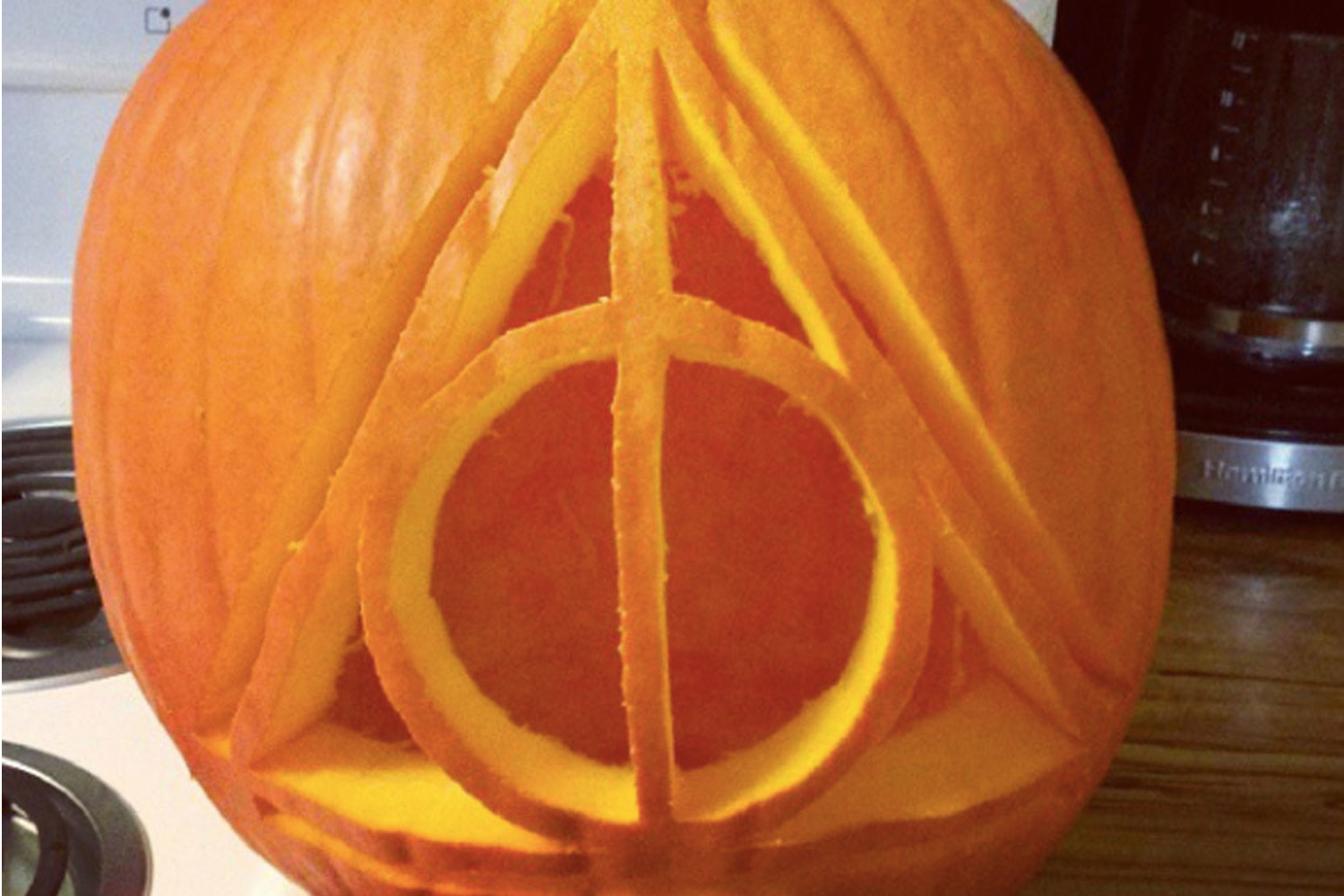 Harry potter carved deals pumpkins