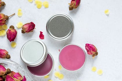 Homemade lip balm