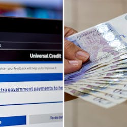 Universal Credit/money in cash