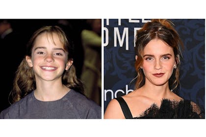 Emma Watson then and now