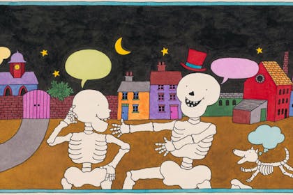 Funnybones illustration by Janet Ahlberg | © Janet and Allan Ahlberg