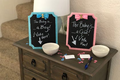 Gender reveal vote