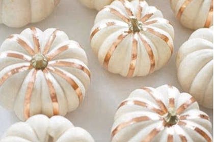 Foil pumpkins