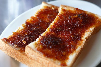 Toast with marmite