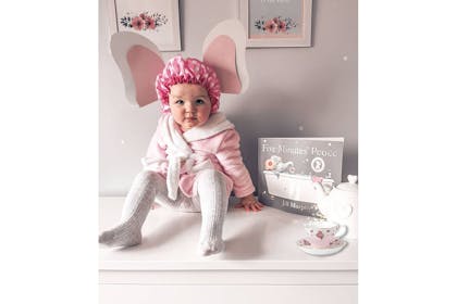 Toddler dressed as elephant from Five Minutes Peace