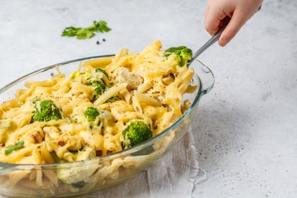 Cheesy vegetable pasta