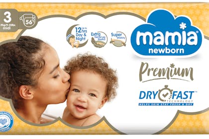 Aldi Mamia Premium Dryfast nappies Size 3