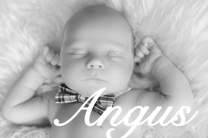 posh baby name Angus