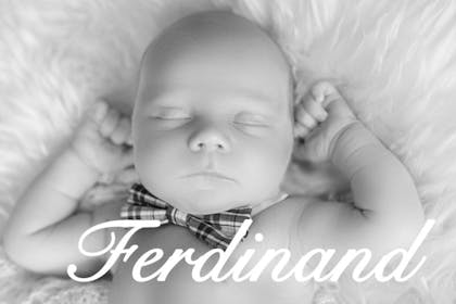 posh baby name Ferdinand