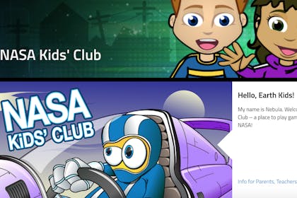 Nasa Kids' Club educational website