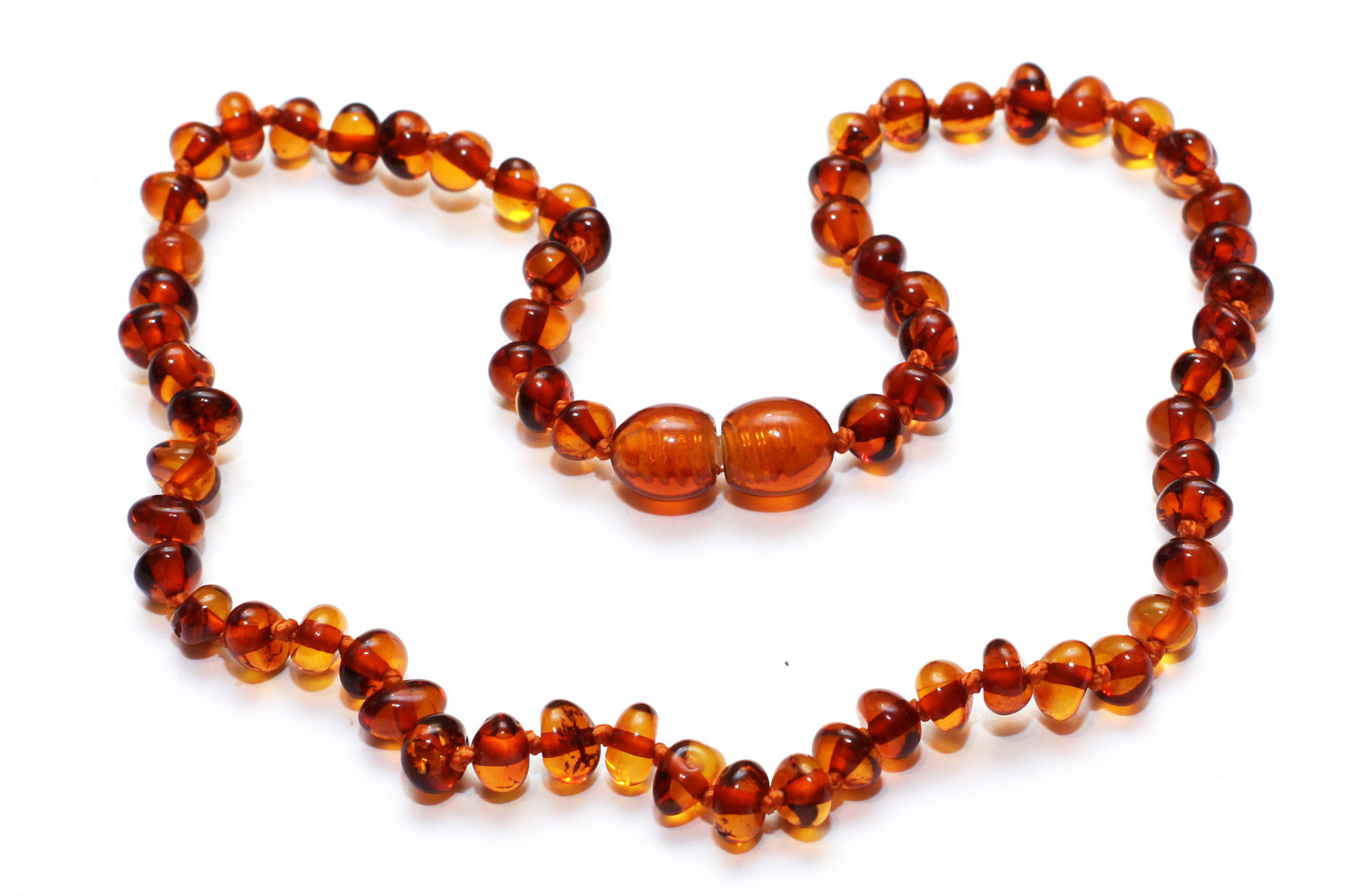 when to start wearing amber teething necklace