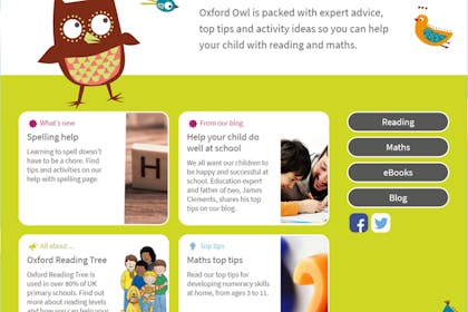 Oxford Owl educational website