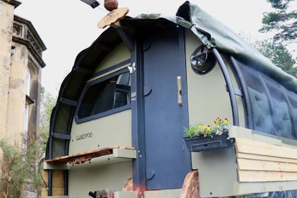 Stay in a Landpod at the Eden Project
