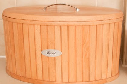 Wooden bread basket