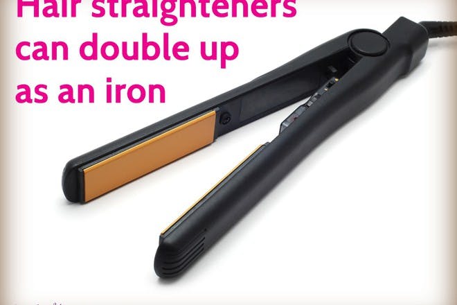 3. Iron out the wrinkles